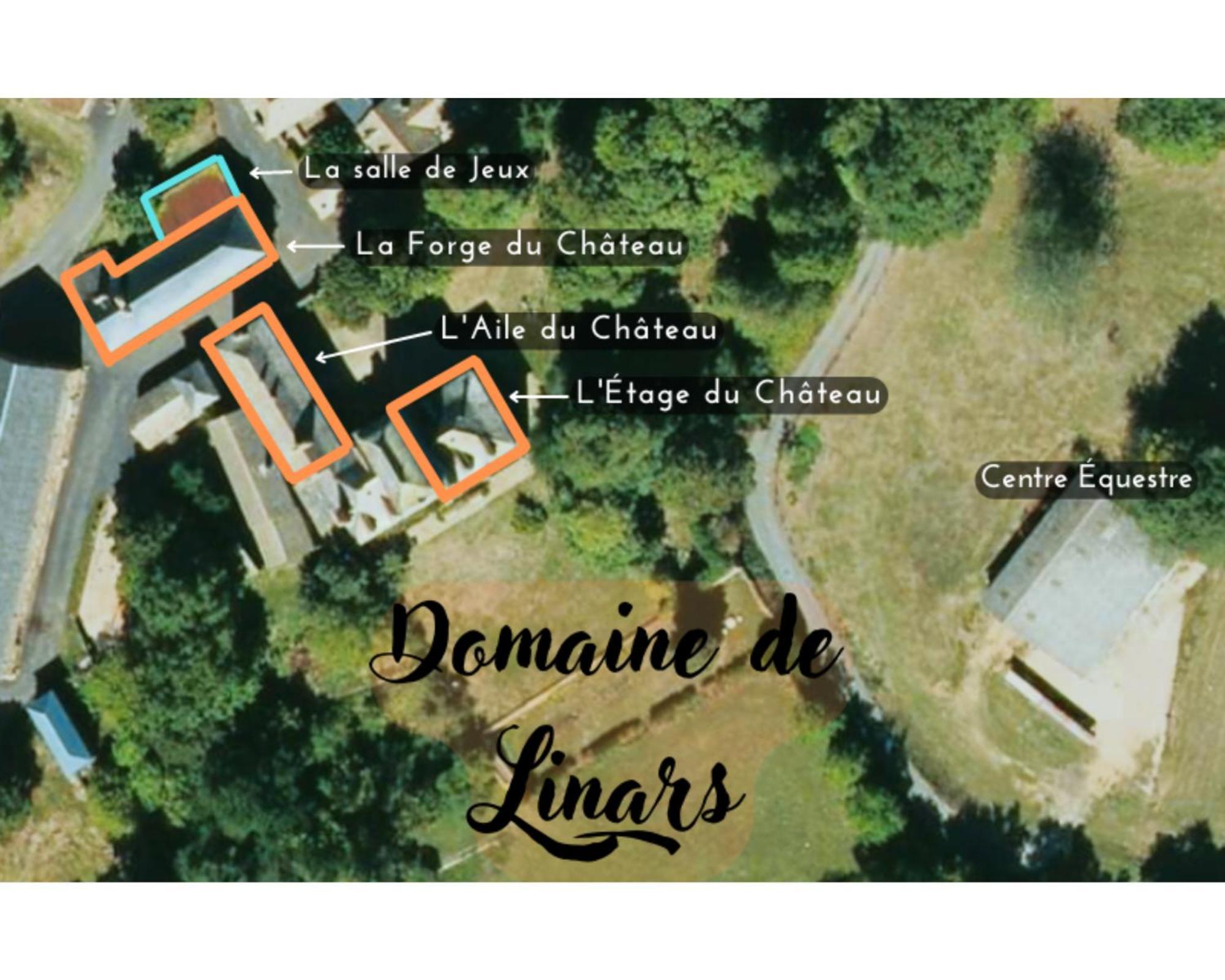 Le Domaine De Linars - L'Aile Du Chateau Villa Le Truel Eksteriør bilde